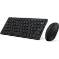 thumbnail image 2 of Compact Wireless Keyboard and Mouse, 2.4GHz Ultra-thin Small Wireless Keyboard and Mouse Combo for Desktop, Laptop (Black and Gray), 2 of 8