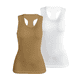 thumbnail image 1 of Set De Dos Blusas Mujer Camiseta Dama Casual Blusa Crop Top UNITALLA, 1 of 5