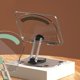 thumbnail image 3 of Soporte de Tabletas, Acrílico Transparente Plegable ESTABLE ESTABLE ESTABLA SOPORTE DE ESCRITORIO 360 PROCESOS PARA LA OFICINA, 3 of 7