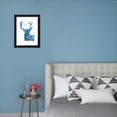 thumbnail image 3 of Indigo Deer I, Animals Framed Art Print Wall Art by Gwendolyn Babbitt Sold by Art.Com, 3 of 5