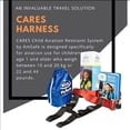 thumbnail image 5 of Cares Arnés de viaje de seguridad para aviones para niños - Restricción de viaje para niños pequeños - Proporciona seguridad adicional para los niños en los vuelos - Peso ligero, portátil, fácil de al, 5 of 5