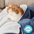 thumbnail image 4 of Fleece Throw Blanket for Couch Slate Blue - Throw (50" x 60"), 4 of 5