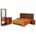 thumbnail image 1 of Recamara King Size Francia 5 Piezas Nogal - Kessa Muebles, 1 of 5