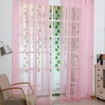 thumbnail image 2 of Sheer Curtain Panel - Elegant Window Long Panel, Beautiful See Through Drapery Panel, 2 of 2