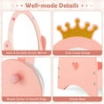 thumbnail image 4 of Canddidliike Kids Full Length Mirror with 360 Degree Rotatable Design and Shelf-Pink, Toddler Vanity for Girls Kids, 4 of 7
