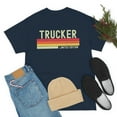 thumbnail image 4 of Trucker Funny Job Title Profession Worker Truck Driver T-shirt, 4 of 4