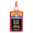 thumbnail image 1 of Elmer’s Glow-in-the-Dark Liquid Glue, Washable, Pink, Great for Making Slime, 1 of 5