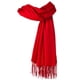 thumbnail image 1 of Bufanda chal rojo para mujer, bufandas grandes cálidas de invierno, bufandas Pashmina, estola de boda, 1 of 4