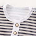 thumbnail image 5 of CAUYDY Boys Pajamas for Newborn Baby Clothes 0 3 6 9 Months 1T 2T Preemie Long Sleeve Romper Fall Winter Infant Boy Bodysuit Toddler Sleepwear White for Sizes 6-9 Months, 5 of 7