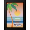 thumbnail image 2 of Wild Apple Portfolio 11x14 Black Modern Framed Museum Art Print Titled - Paradise, 2 of 5