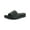 Black, variant on Womens Salma Woven Padded Insole Slide Sandals