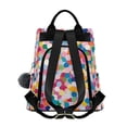 thumbnail image 2 of FORMRS Women's Travel Backpack Purse Anti-Theft Hidden Pockets Casual Shoulder Bag, Yellow Colorful Circles, 2 of 7