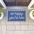 thumbnail image 4 of So Happy You're Here Outdoor Door Mat, design by Lil' Rue, 18"x30", 4 of 9