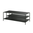 thumbnail image 2 of Evelyn&Zoe Winthrop 46" Wide Rectangular Coffee Table with Metal Top, Blackened Bronze, 2 of 5