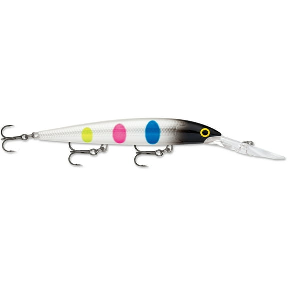 Rapala Down Deep Husky Jerk 12 Black Wonder Bread Fishing Lure