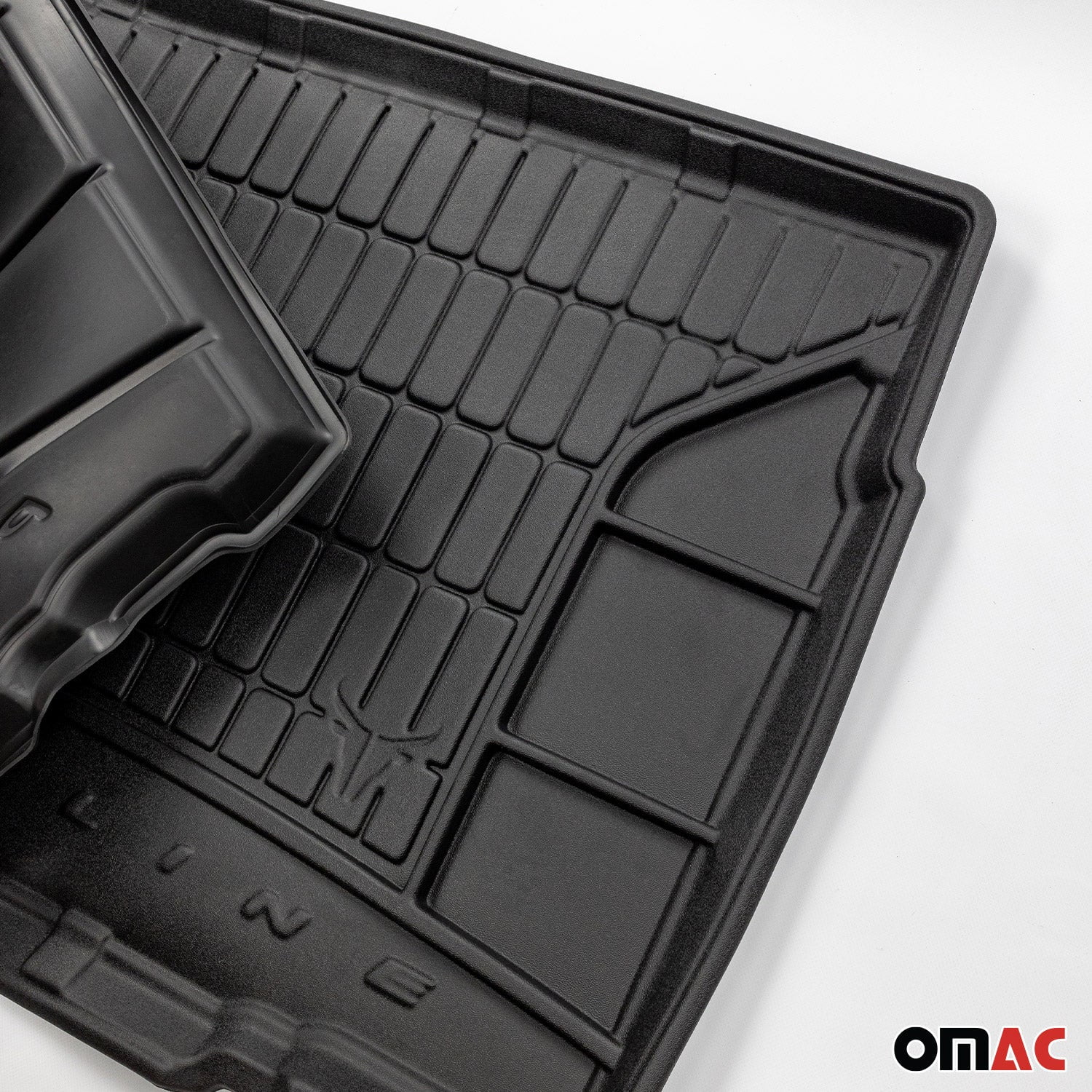 誠実 OMAC Premium Trunk Mats for Audi Q7 Seats 2015-2023 3D Molded Rear  Guard Cargo Liners Black TPE Rubber All Weather Protected Odorless Heavy  Duty