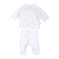 thumbnail image 2 of Conjunto Baby Creysi Unisex 12 Meses Estampado Estrellitas Blanco 2 Pzas, 2 of 3