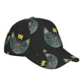 thumbnail image 3 of Disketp Faces Of The Cat Print Baseball Caps For Outdoor Sports Fashion Casual Outdoor Caps Men Women, 3 of 9