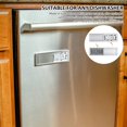 thumbnail image 2 of OUSITAID Dishwasher Clean Dirty Sign Strong Magnetic Dishwasher Magnet Non-Scratch Simple Sliding Dishwasher Indicator, 2 of 5