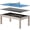 Black, variant on 7 ft 3-in-1 Pool Table Combo – Dining, Table Tennis & Billiards Set with Full Accessories