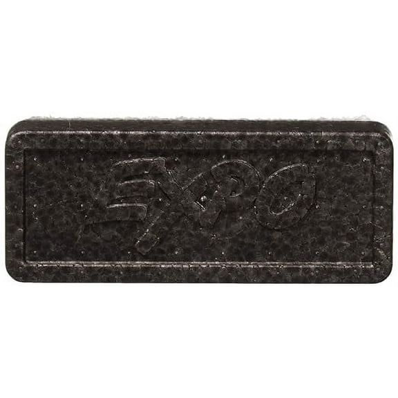 Expo Block Eraser 81505 Dry Erase Whiteboard Board Eraser, Soft Pile, 5 1/8 W x 1 1/4 H - Pack of 6