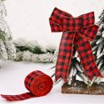thumbnail image 1 of Rollo de cinta de algodón de celosía de 2 m/rollo Navidad decorar regalo embalaje manualidades tiras Tmvgtek Para estrenar, 1 of 6