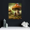 thumbnail image 5 of COMIO  Fairytale Wall Art Green Nature Wonderland Pictures Flower Fairy on the Mushroom Canvas Prints Wall Decor Modern Framed Artwork for Kids Bedroom Nursery Dorm Decoration,, 5 of 5