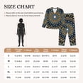 thumbnail image 5 of Uemuo Dot Mandala Pattern Womens Pajama Sets,PJ Set for Women,Pajamas for Women Logo,Long Sleeve Pajama Set for Women,Soft Long Sleeve Top With Pants-Large, 5 of 9