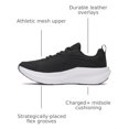 thumbnail image 3 of Zapatillas Under Armour Charged Assert 11 para mujer, negras, talla US 7, 3 of 3