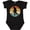 AB-Black, variant on Inktastic Hockey Player Retro Sunset Boys or Girls Baby Bodysuit