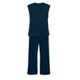 thumbnail image 7 of Cutuoiiu Plus Size Women's Solid Color Loose Fit Wide Leg Jumpsuit with Ruched Bust Design and Pockets for Spring and Summer Daily Wear Gifts, 7 of 7