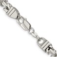 thumbnail image 4 of 925 Sterling Silver 6mm Byzantine Link Chain Necklace Pendant Charm, 4 of 9