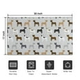 thumbnail image 5 of Bulldog Dog Door Rugs,Washable Non Slip Door Mats Indoor,Decorative Door Mats,Entry Mat Indoor for Entrance,Bedroom,Kitchen,Bathroom,17"x30", 5 of 6