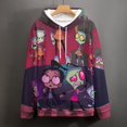 thumbnail image 4 of Invader Zim Fun Sweatshirt For Mens And Womens Fashion Hoodies Pullover Athletic Daily Hoody Hooded With Pocket And Drawstring Adult Unisex Sweatshirt Gift, 4 of 8