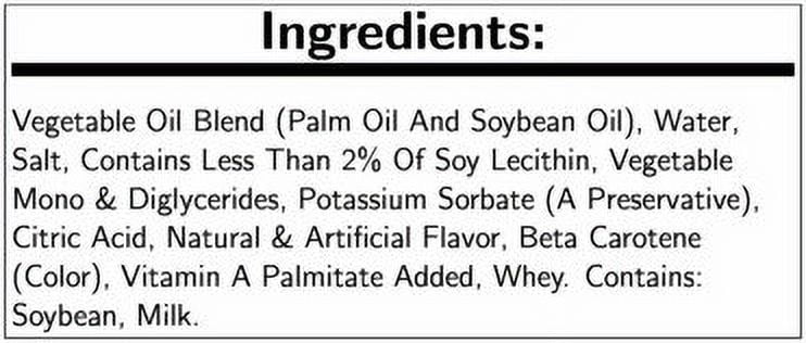 Gold N Sweet Non PHO Palm Margarine, 1 Pound - 30 per case.