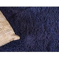 thumbnail image 6 of Rugs.com Lattice Shag Collection Rug – 8' x 10' Navy Blue Shag Rug Perfect For Living Rooms, Large Dining Rooms, Open Floorplans, 6 of 9