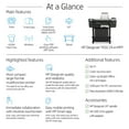 thumbnail image 5 of HP DesignJet T830 Wireless 24" Large Format Multifunction Color Inkjet Plotter Printer, Bundle with Matte Bond Inkjet Paper Roll, 5 of 8