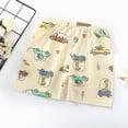thumbnail image 2 of KPOPLK Baby Boy Shorts Cotton Pull On Baby Shorts Infant Boy Clothes Summer Casual Elastic Waist with Pocket 3 6 9 12Months 2T 3T 4T Size 2-3 Years,Beige, 2 of 7