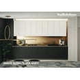 thumbnail image 3 of Kitchen Elite Epicure Collection Black & White Gloss Color Base Size 11Ft Wide, 3 of 5
