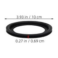thumbnail image 2 of LIFKOME 2 Pcs Bride de Toilette RV Filetée Mâle Caoutchouc Noir Installation Facile pour Toilettes RV, 2 of 8