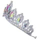 thumbnail image 2 of KAKOWELY Diadema de corona de novia con brillantes diamantes de imitación para boda y graduación, 2 of 5