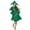 Green, variant on Family Christmas Cosplay Costume Dress Short Sleeve Funny Christmas Tree Skirt Xmas Party Outfit