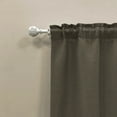 Mainstays 3/4" Filigree Ball Single Curtain Rod, White, 3084
