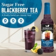 thumbnail image 2 of Syruvia Blackberry Tea Sugar Free Cocktails Syrup 25.4 Fl Oz With Pump, 2 of 7