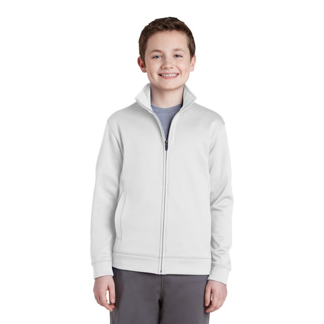 Chaqueta Sport-Tek® Youth Sport-Wick® Fleece con cremallera completa. YST241 deporte-tek YST241