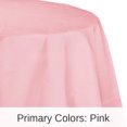 thumbnail image 6 of 12/Case Bulk Classic Pink Round Paper Table Covers 82 inch 82 inch, 6 of 6