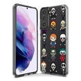 thumbnail image 3 of MUNDAZE Samsung Galaxy S23 Ultra Shockproof Clear Hybrid Protective Phone Case Cute Classic Halloween Spooky Cartoon Characters Cover, 3 of 5