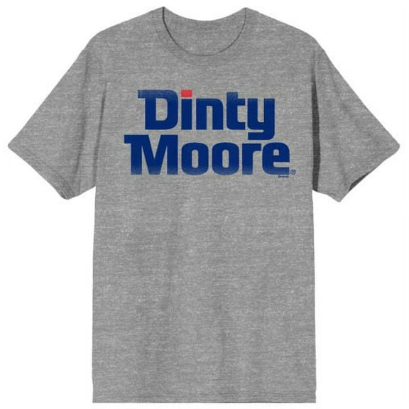 Dinty Moore Logo Juniors Heather Gray T-shirt-3XL