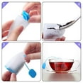 PWPSG Silica Gel Tea Filter Bag Reusable Loose Leaf Tea Infuser for Multiple Tea Types and