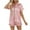 Pink, variant on Bosfbaoi Women's Silk Pajamas - Button Up Satin PJs with Notch Collar - 2 Piece Satin Pajamas Set